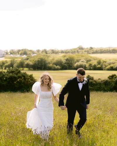 Outdoor Wedding Photography at Comis Hotel Weddings Isle of Man