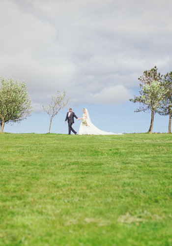 Bride and Groom at Comis Hotel weddings Isle of Man