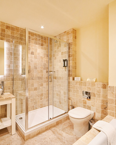 Stylish Bathroom at Comis Hotel in Isle of Man